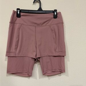 Women's Mauve Skorts active wear stretch size large